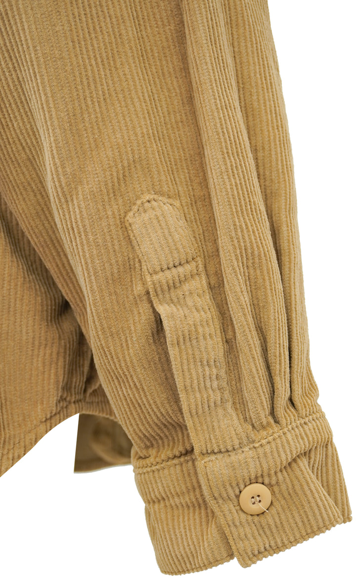 NSF Corduroy Shirt in Tan - Discounts on NSF at UAL
