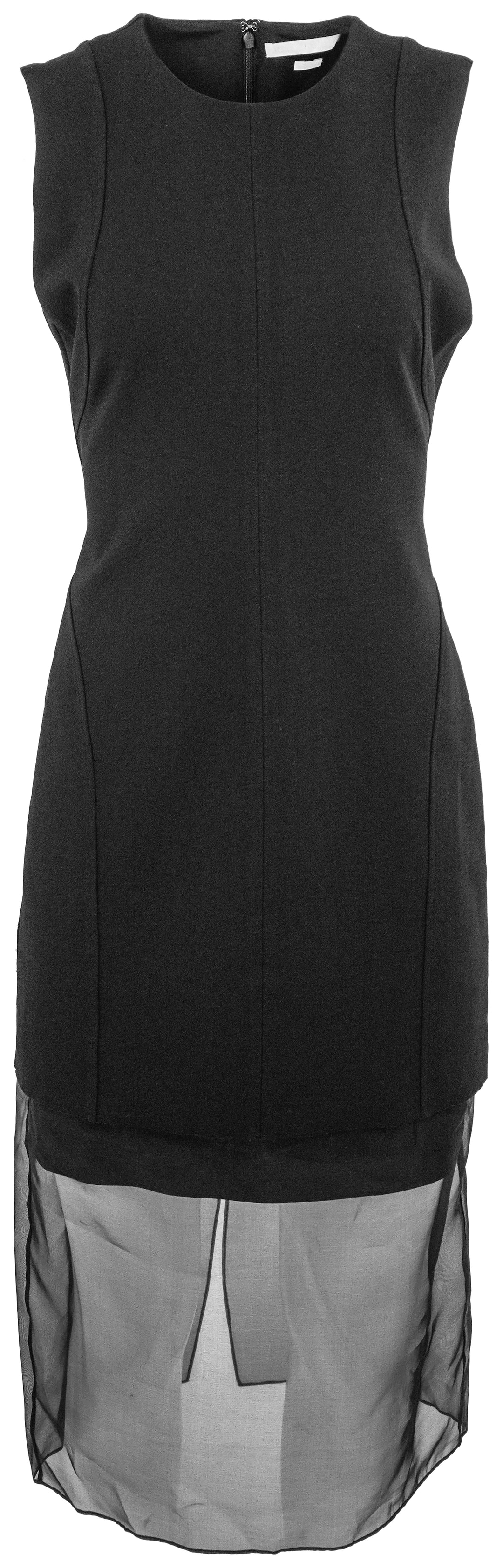 Jason Wu Crewneck Mini Dress in Black - Discounts on Jason Wu at UAL