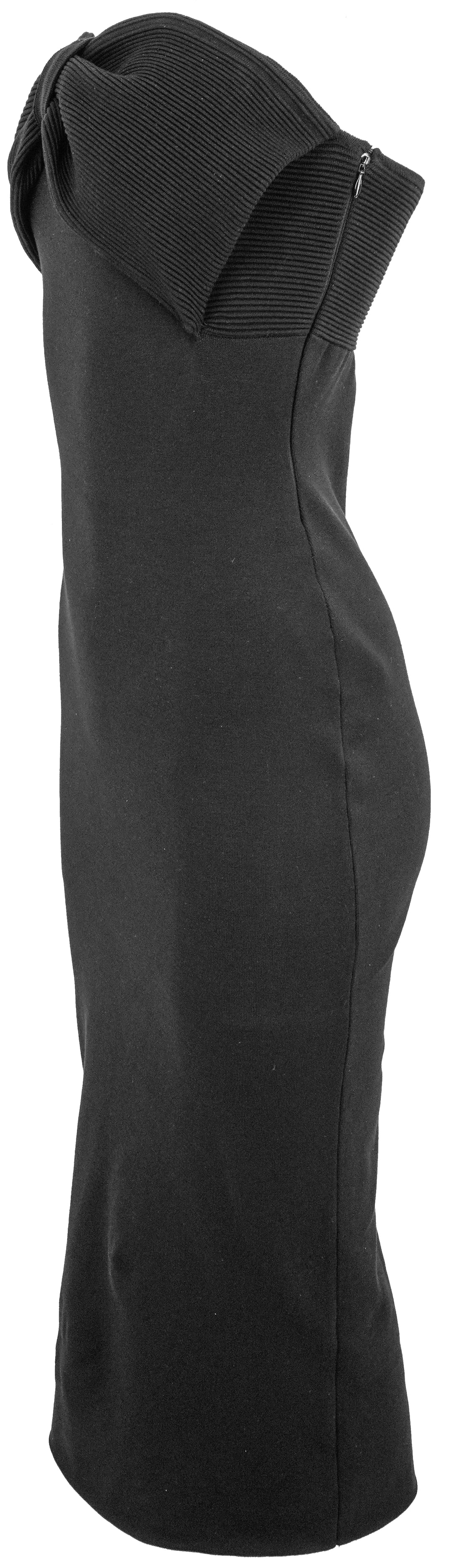 Chloe Strapless Bow Dress in Black - Discounts on Chloé at UAL