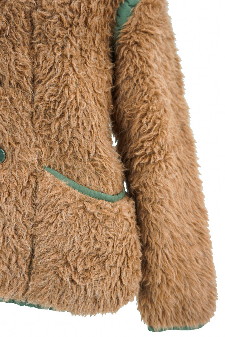 R13 Taped Liner Cardigan in Brown - Discounts on R13 at UAL