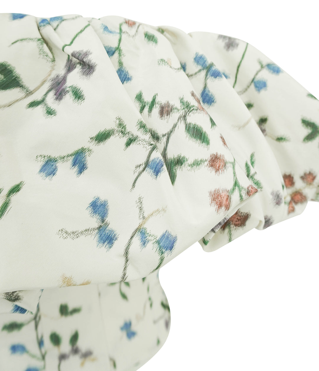Markarian Melody Ikat Off-The-Shoulder Top in Ecru Floral - Discounts on Markarian at UAL