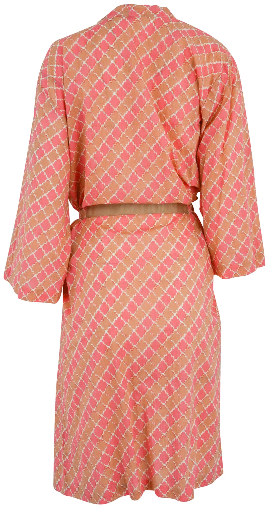 Lilla P Tile Print Robe in Pink - Discounts on Lilla P at UAL