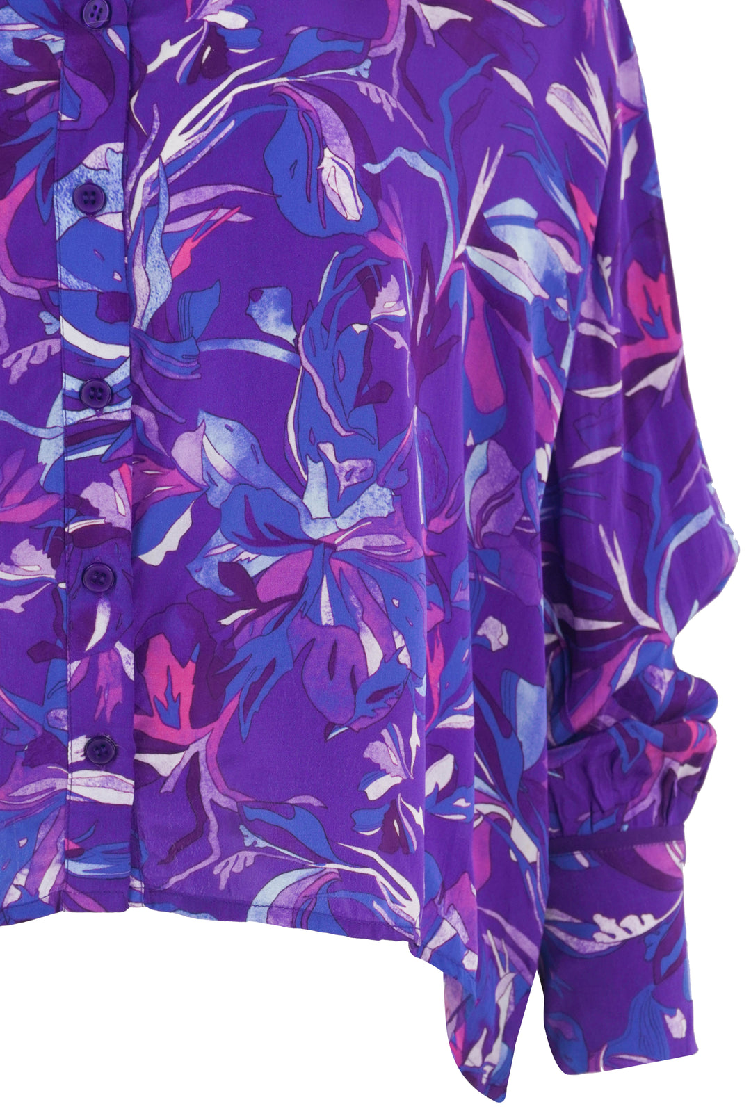 MariaCher. Celia Blouse in Purple/Blue - Discounts on MariaCher. at UAL