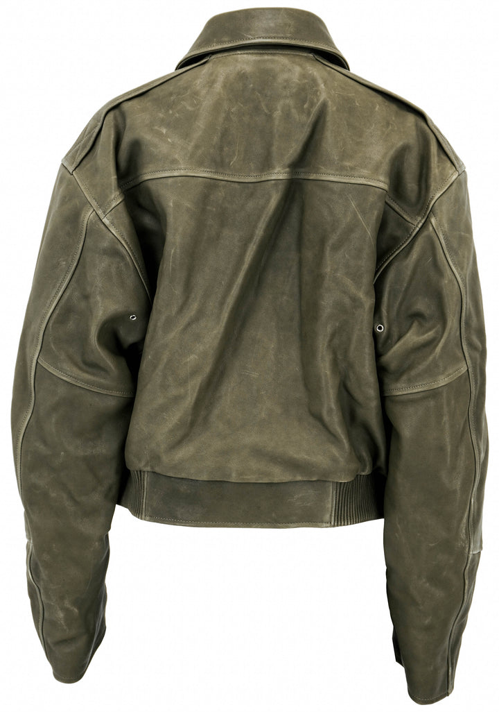 Petar Petrov Criminal Jacket in Hunter - Discounts on Petar Petrov at UAL