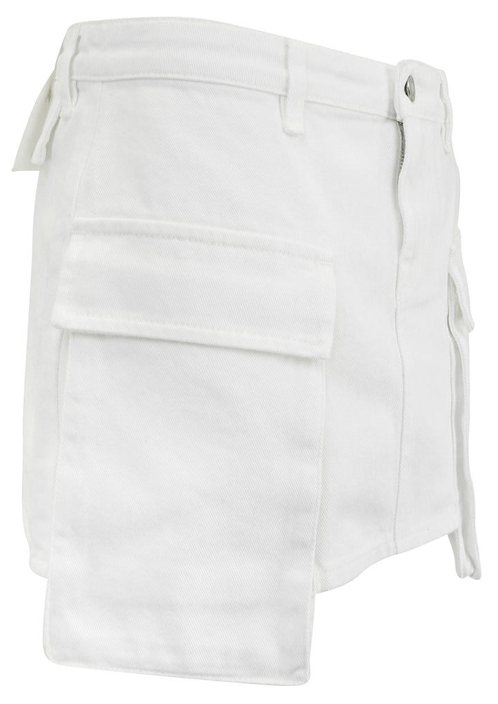 3x1 NYC Celine Cargo Skirt in White - Discounts on 3x1 NYC at UAL