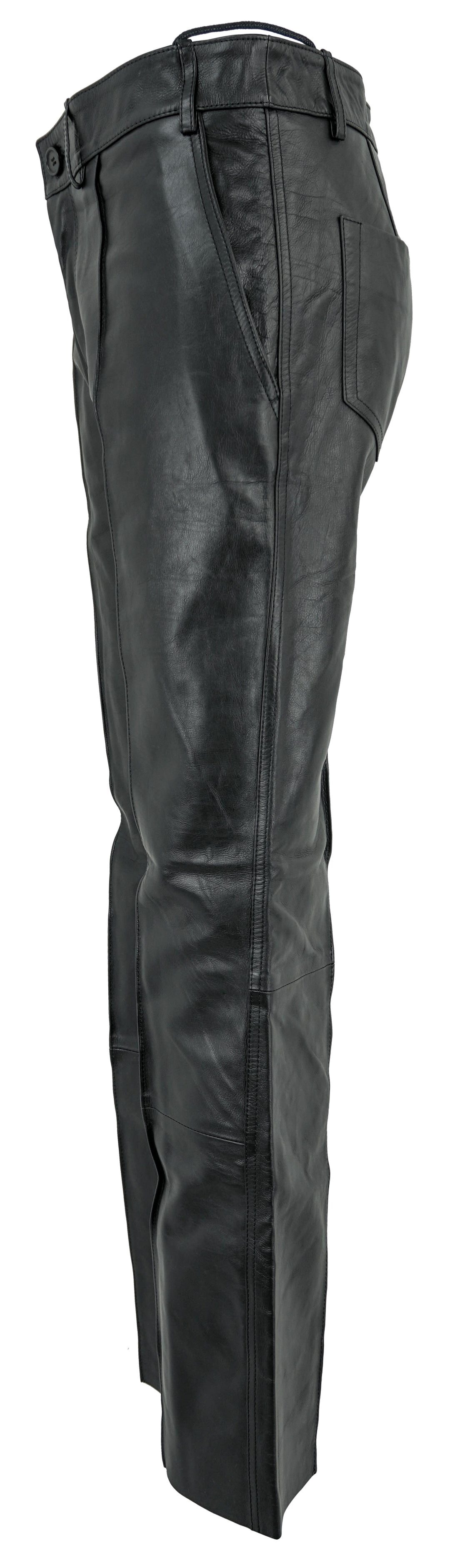 Petar Petrov Leather Pants in Black - Discounts on Petar Petrov at UAL