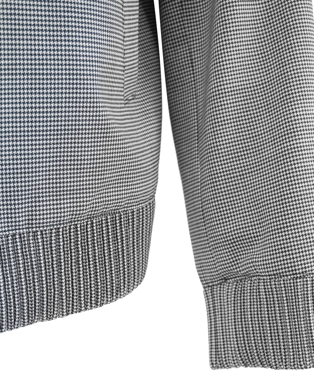 Boss Hanry Wing Houndstooth Print Jacket in Black and White - Discounts on Hugo Boss at UAL