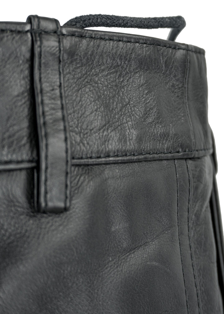 Petar Petrov Leather Pants in Black - Discounts on Petar Petrov at UAL
