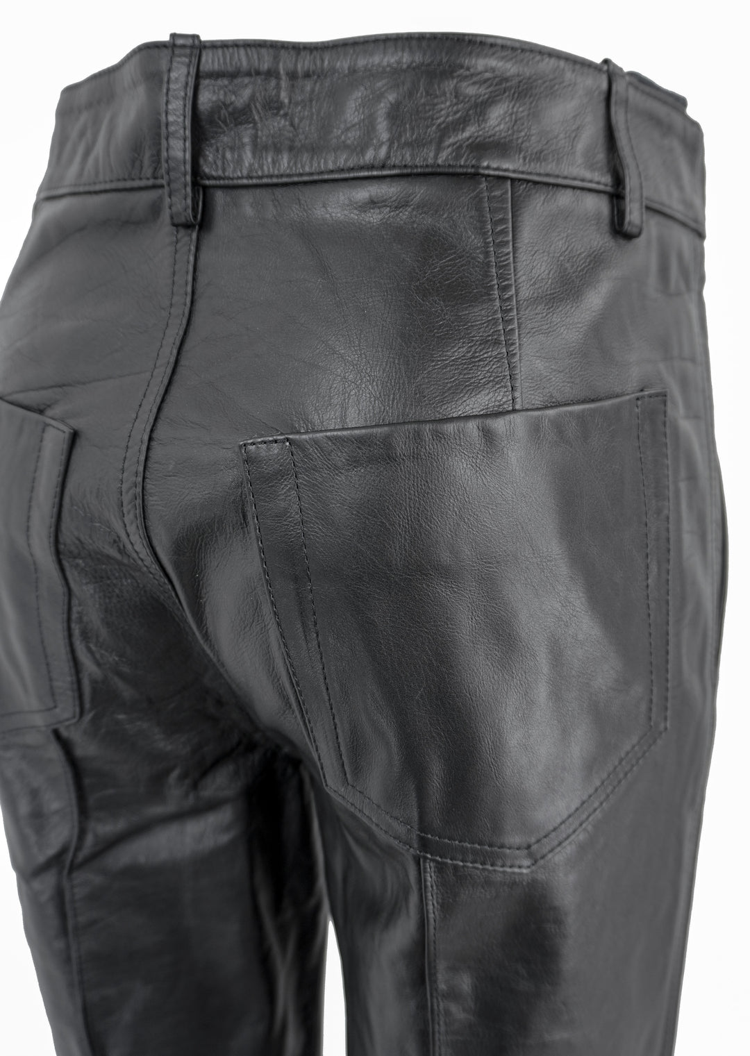 Petar Petrov Leather Pants in Black - Discounts on Petar Petrov at UAL