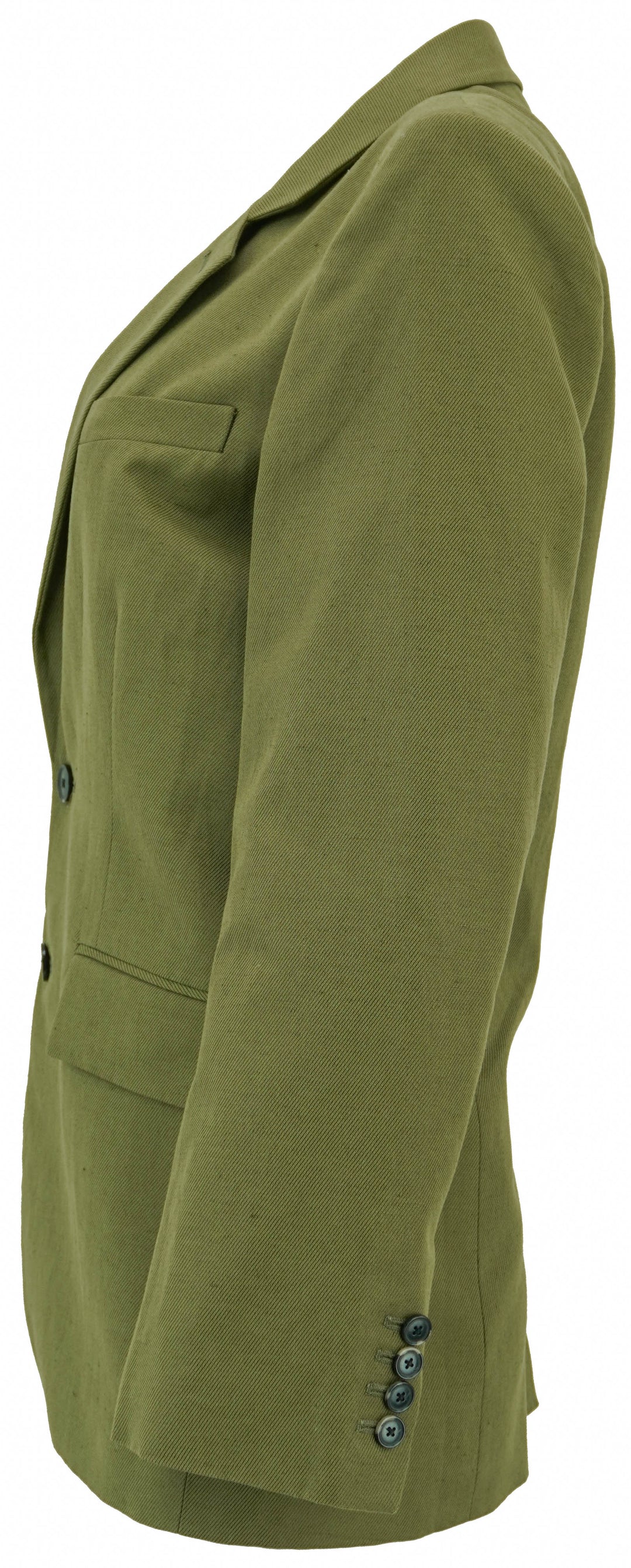 Frame Everyday Blazer in Military Green - Discounts on Frame at UAL