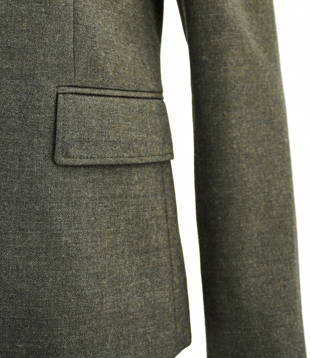 Loewe Short Jacket in Dark Moss - Discounts on LOEWE at UAL