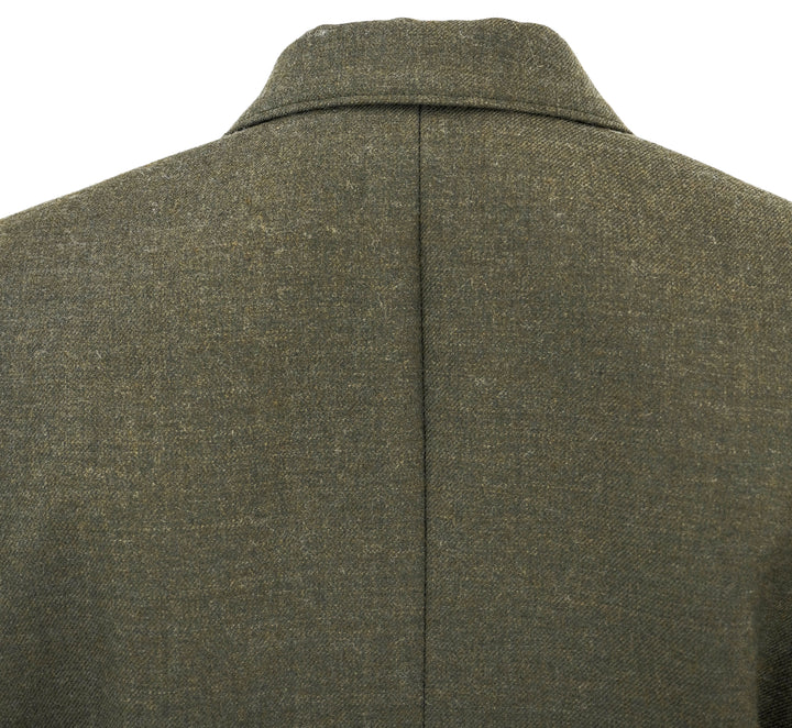 Loewe Short Jacket in Dark Moss - Discounts on LOEWE at UAL