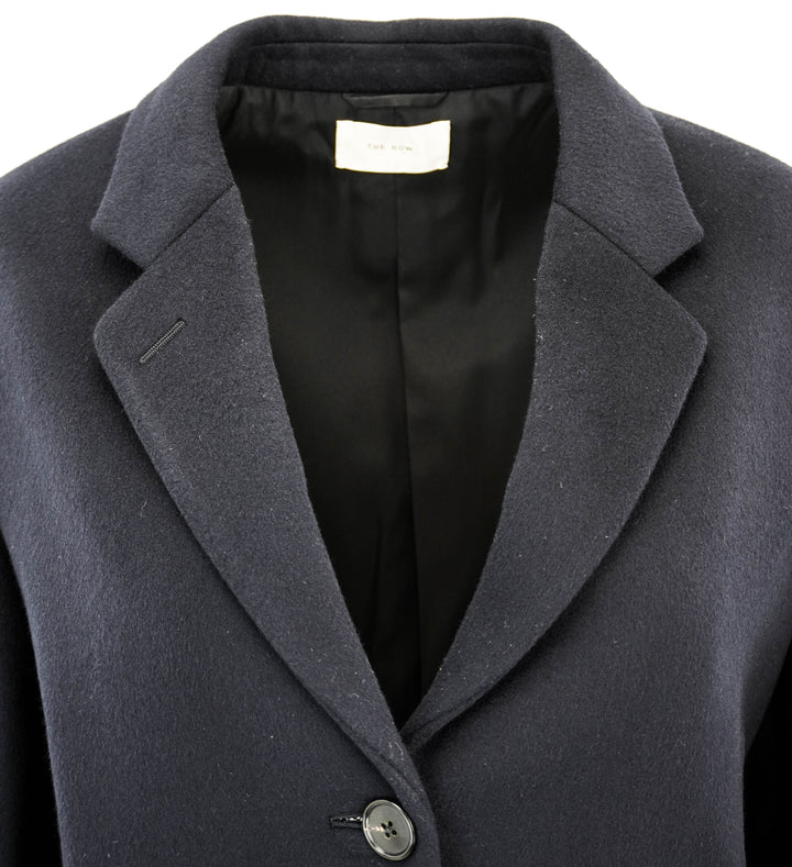 The Row Glenn Jacket in Navy - Discounts on The Row at UAL