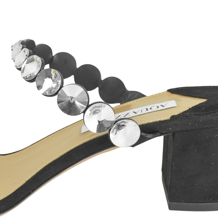 Aquazzura Maxi Tequila Sandals in Black - Discounts on Aquazzura at UAL