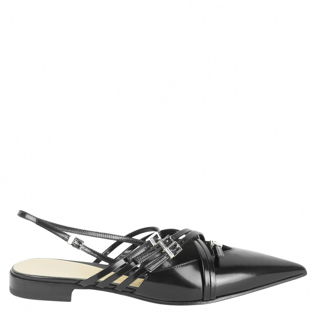 Gucci Strappy Slingbacks in Black - Discounts on Gucci at UAL
