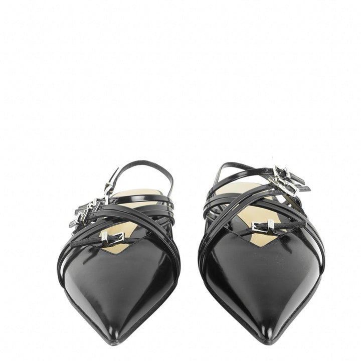 Gucci Strappy Slingbacks in Black - Discounts on Gucci at UAL