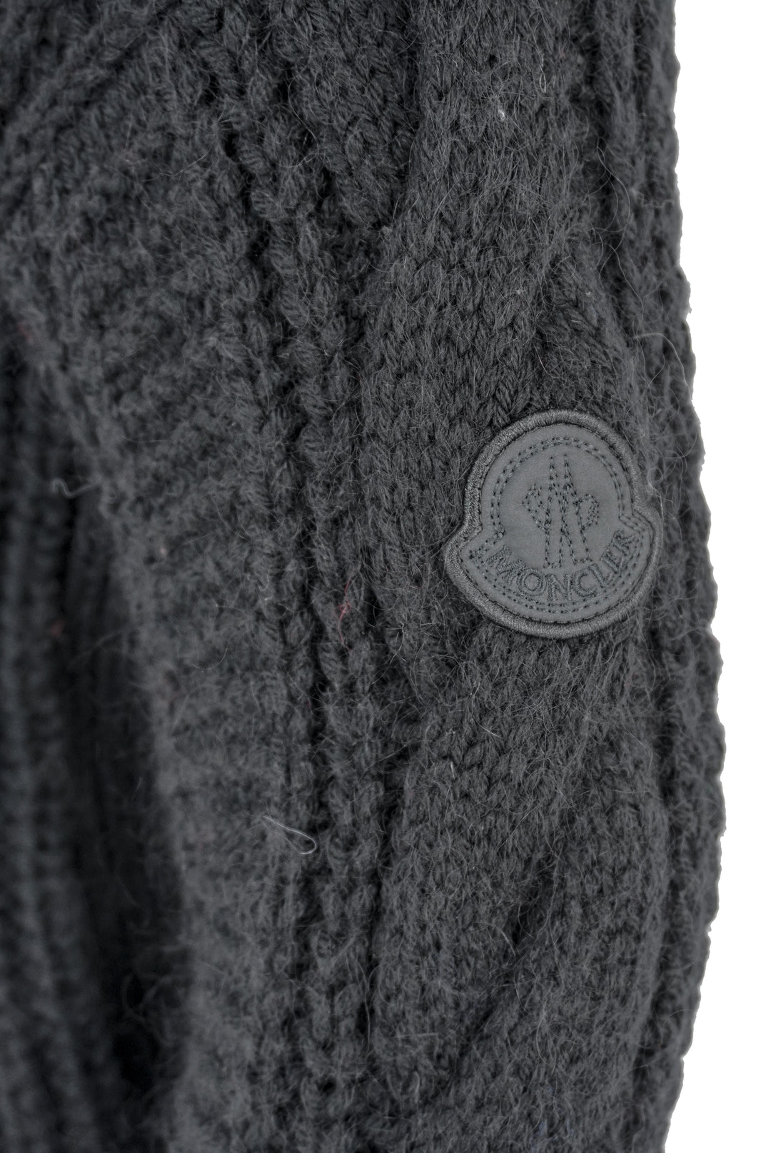 Moncler Embellished Sweater in Black - Discounts on Moncler at UAL