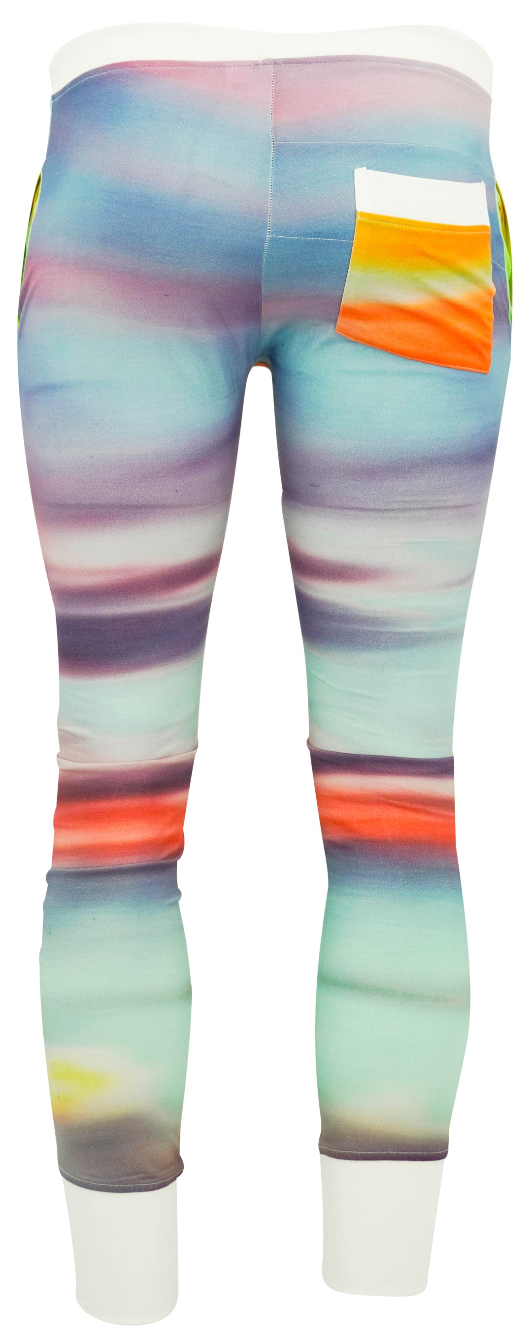 Y-3 Printed Joggers in Sunset - Discounts on Y-3 at UAL