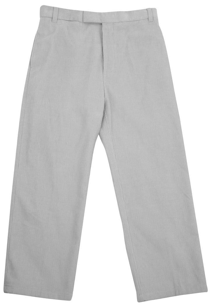 Thom Browne. Corduroy Trousers in Light Grey - Discounts on Thom Browne. at UAL