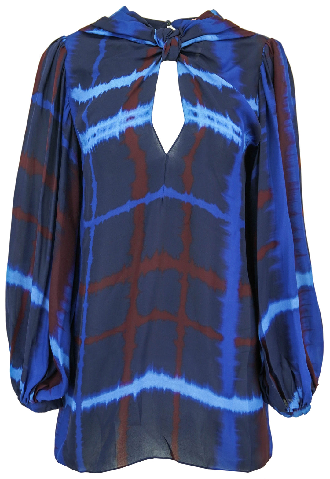 Johanna Ortiz Crossed Cultures Top in Cobalt - Discounts on Johanna Ortiz at UAL