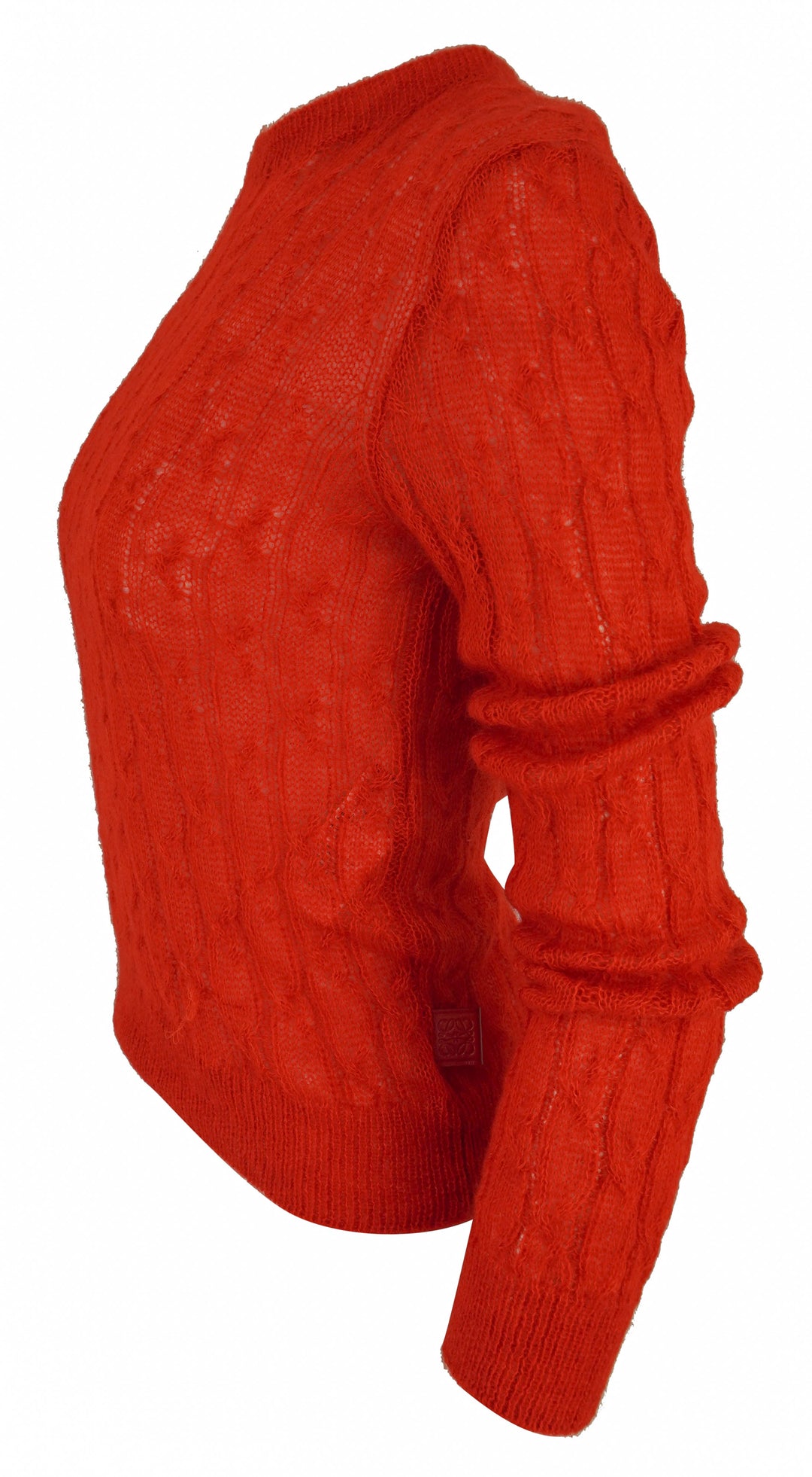 Loewe Open Knit Sweater in Red - Discounts on Loewe at UAL