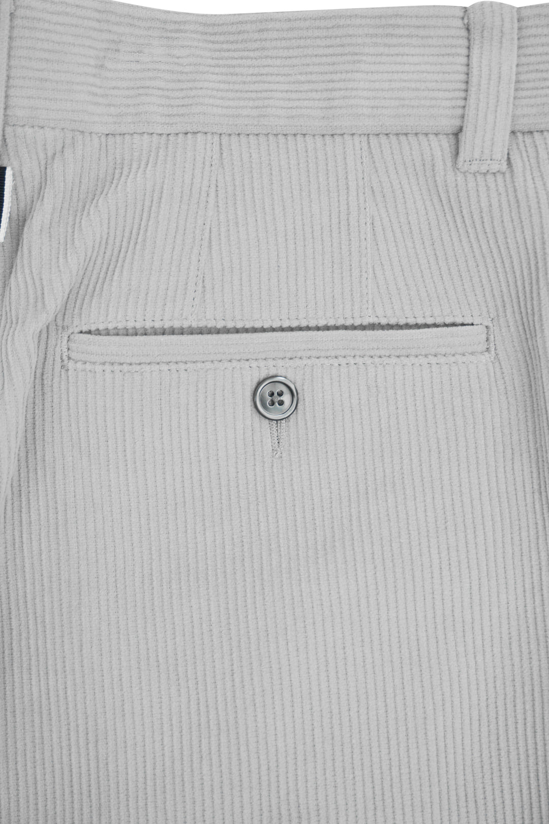 Thom Browne. Corduroy Trousers in Light Grey - Discounts on Thom Browne. at UAL