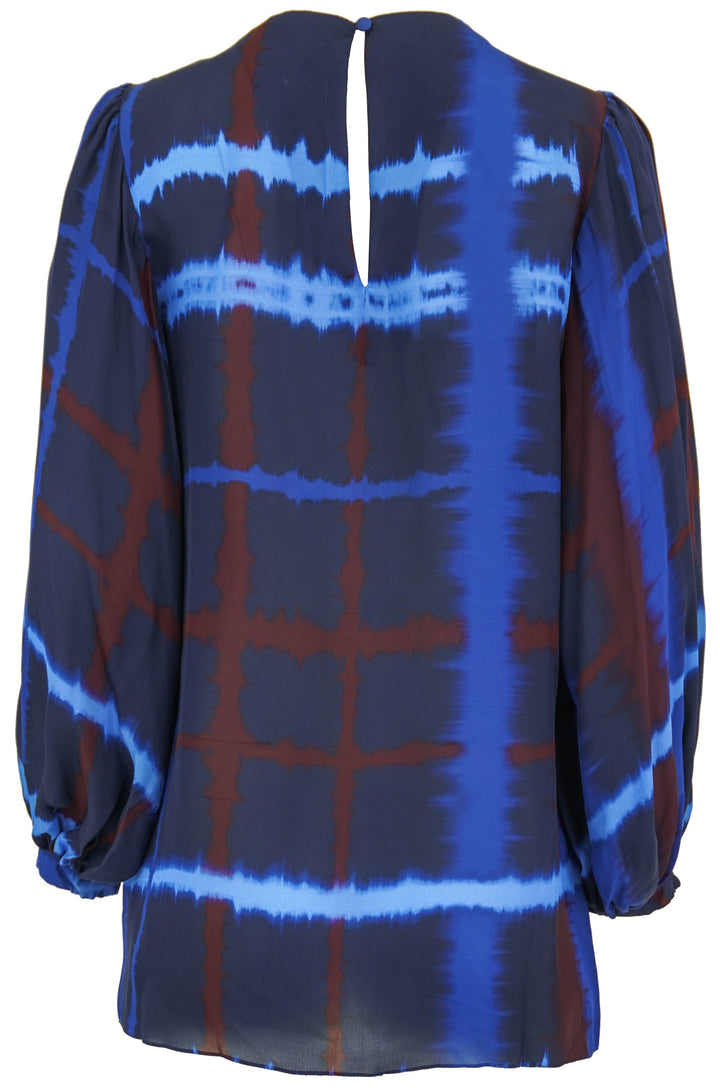 Johanna Ortiz Crossed Cultures Top in Cobalt - Discounts on Johanna Ortiz at UAL