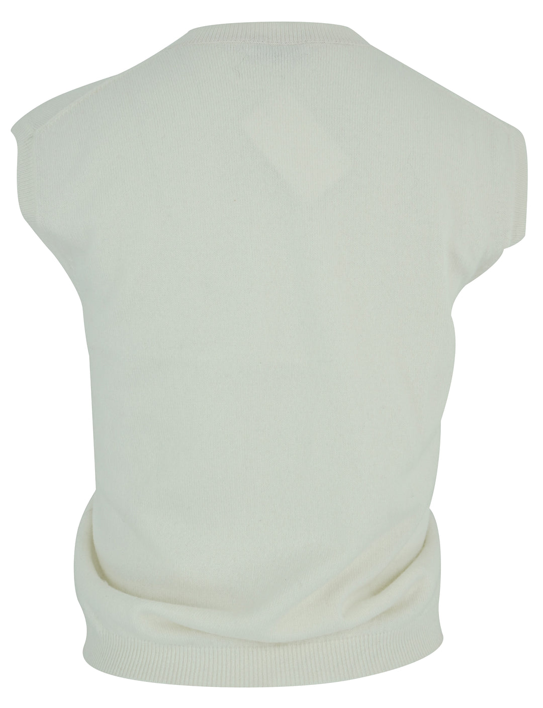 Ferragamo Sweater Vest in Cream - Discounts on Salvatore Ferragamo at UAL