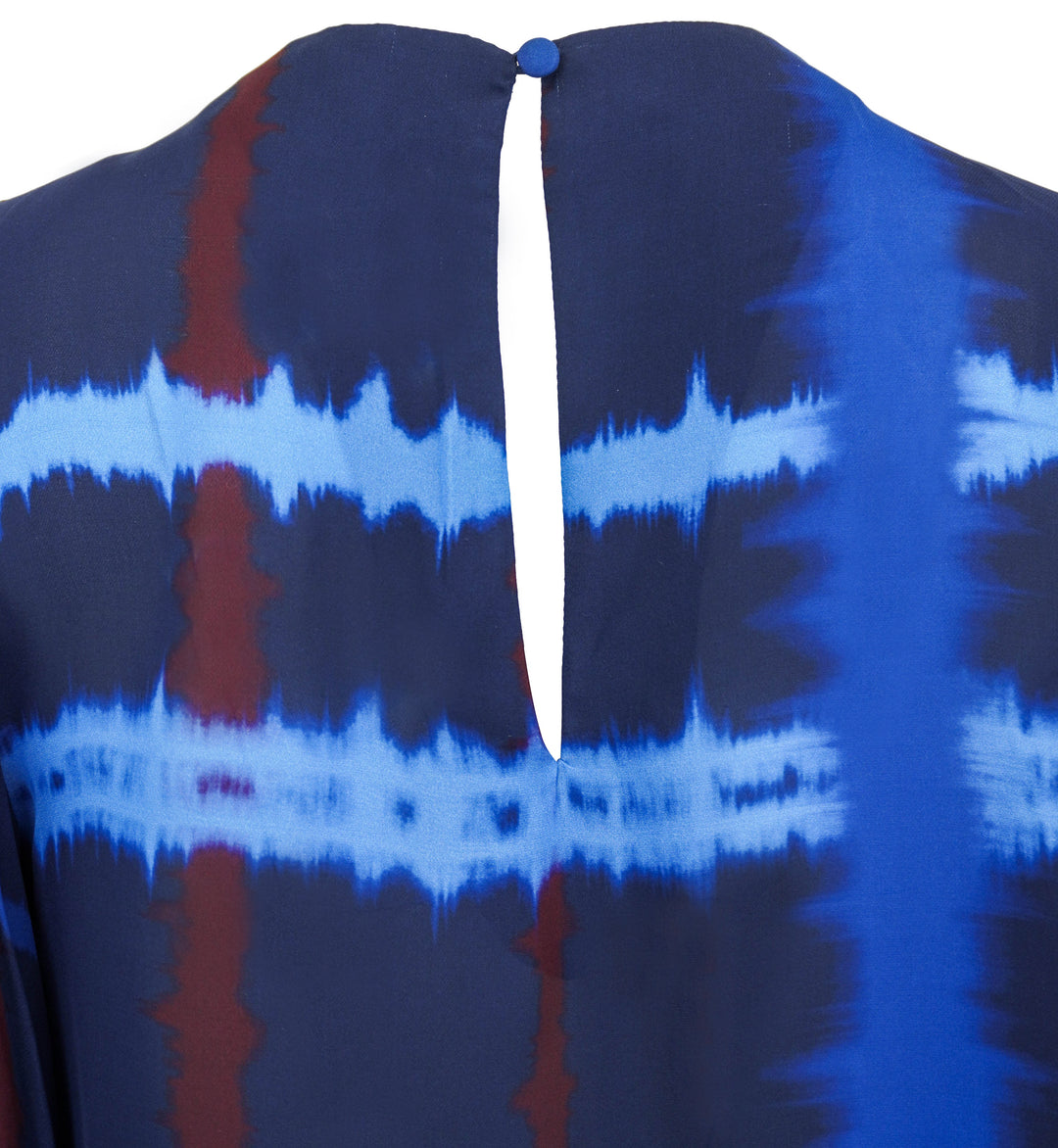 Johanna Ortiz Crossed Cultures Top in Cobalt - Discounts on Johanna Ortiz at UAL