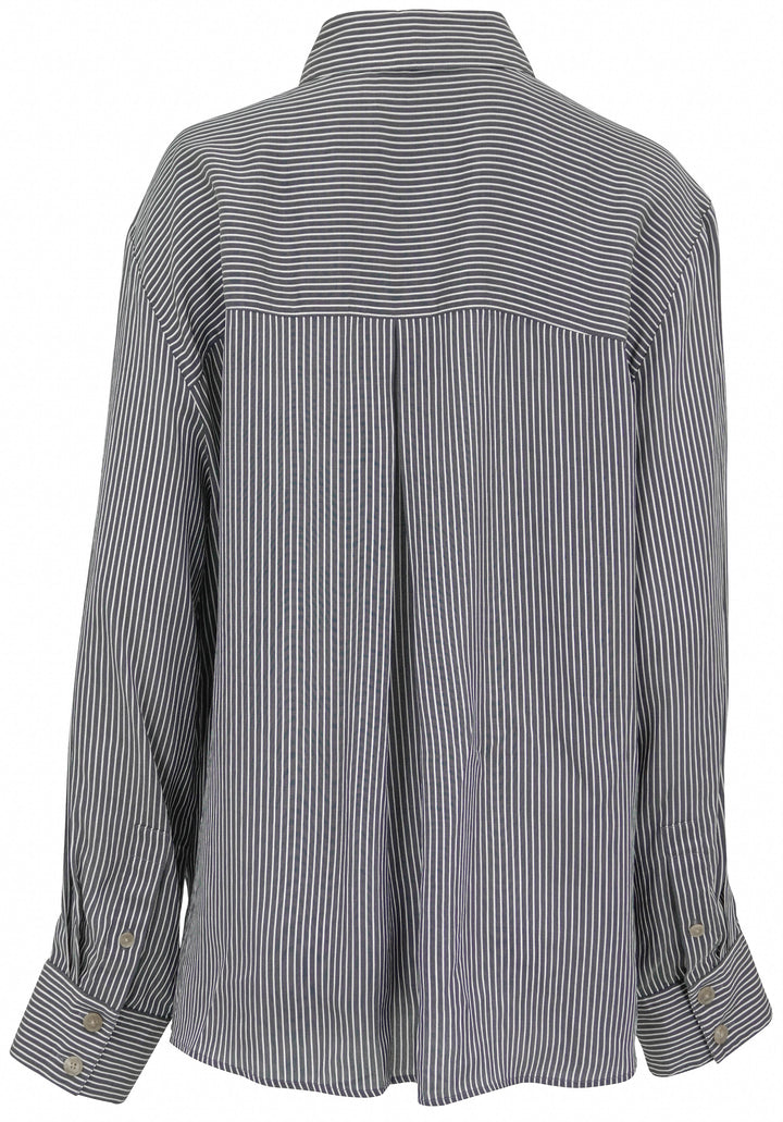 Khaite Yatty Top in Navy/White - Discounts on Khaite at UAL