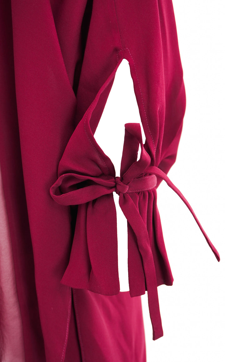 Khaite Ceelo Top in Oxblood - Discounts on Khaite at UAL