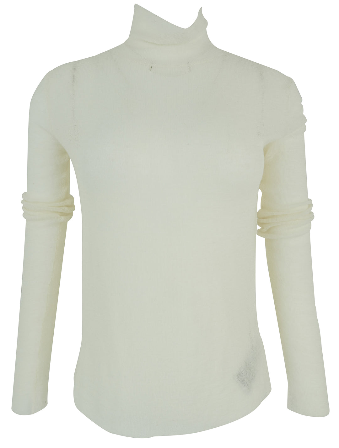 Jil Sander Sheer Turtleneck in Cream - Discounts on Jil Sander at UAL