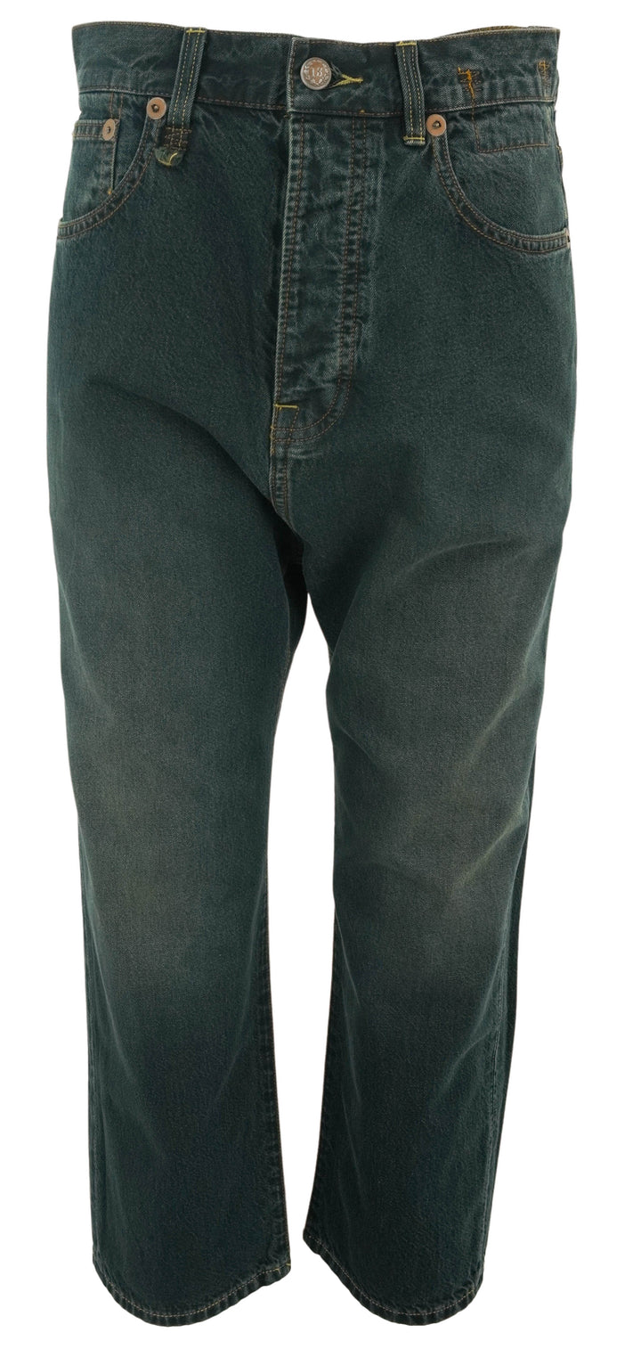 R13 Tailored Drop Denim in Camden Indigo - Discounts on R13 at UAL