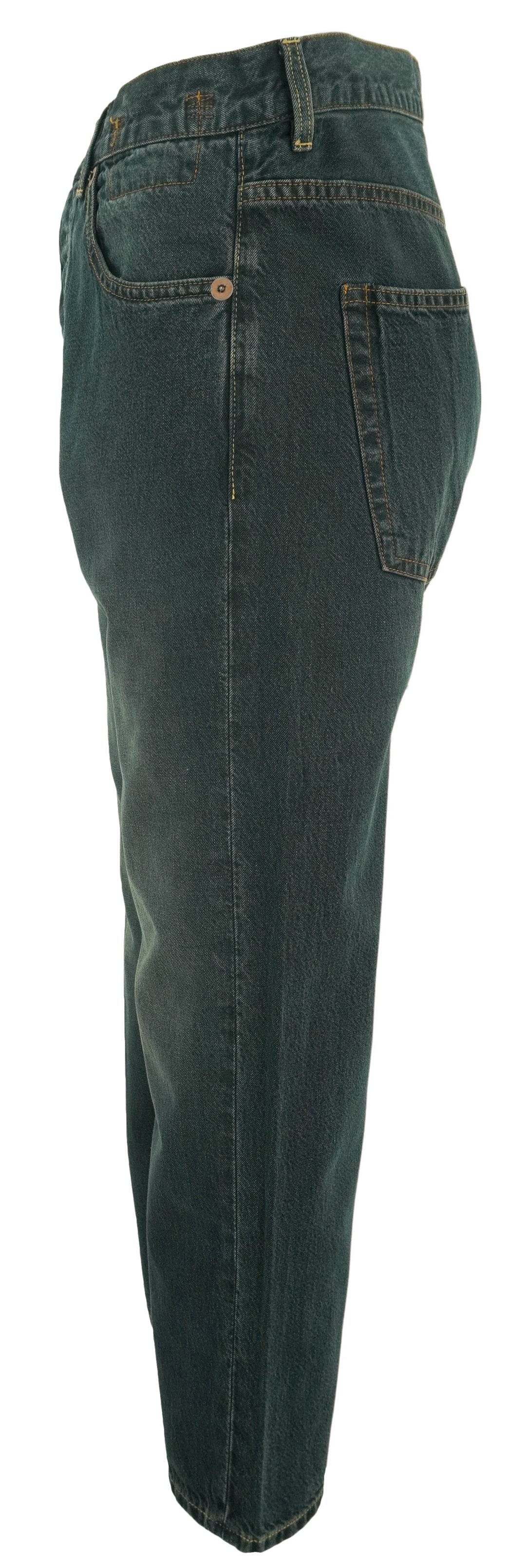 R13 Tailored Drop Denim in Camden Indigo - Discounts on R13 at UAL