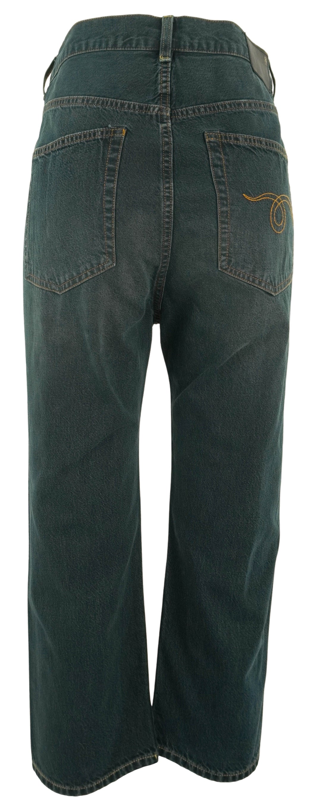 R13 Tailored Drop Denim in Camden Indigo - Discounts on R13 at UAL