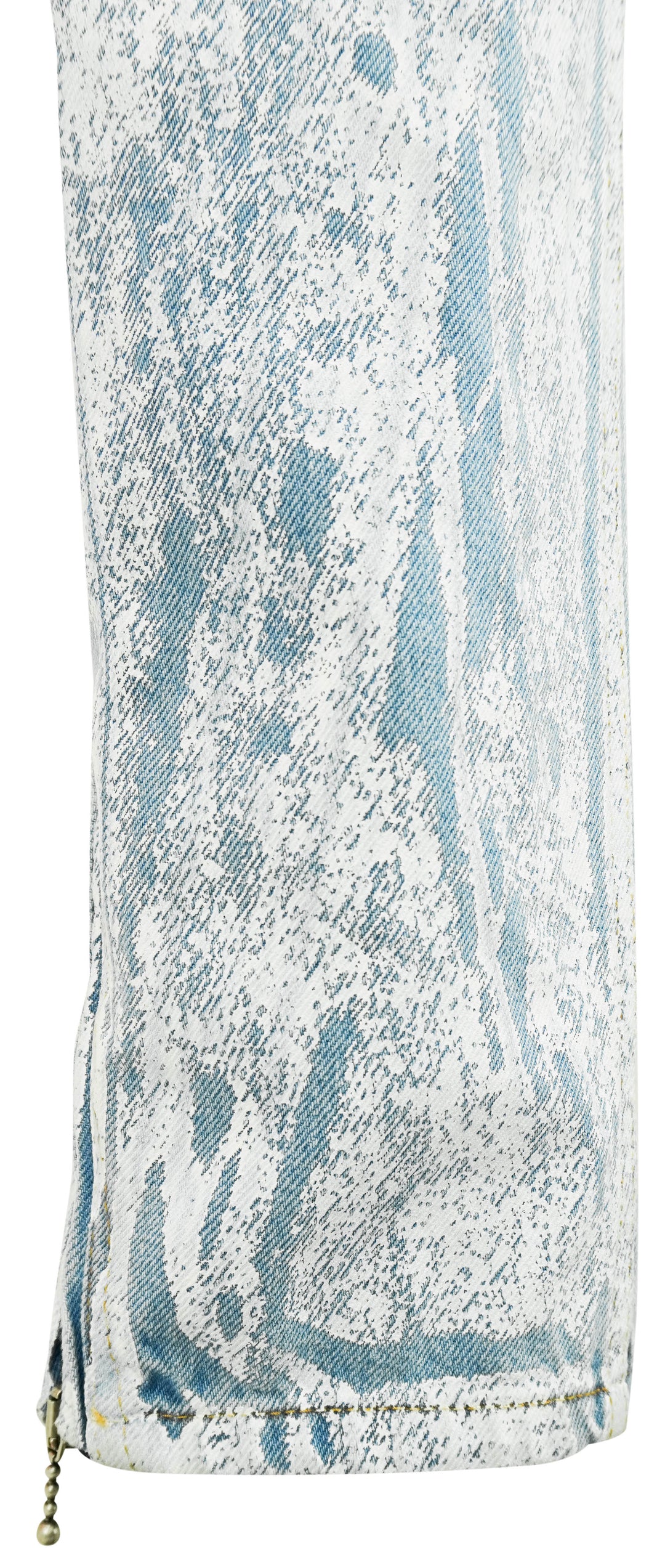 Acne Studios Painted Jeans in Light Wash/White - Discounts on Acne Studios at UAL