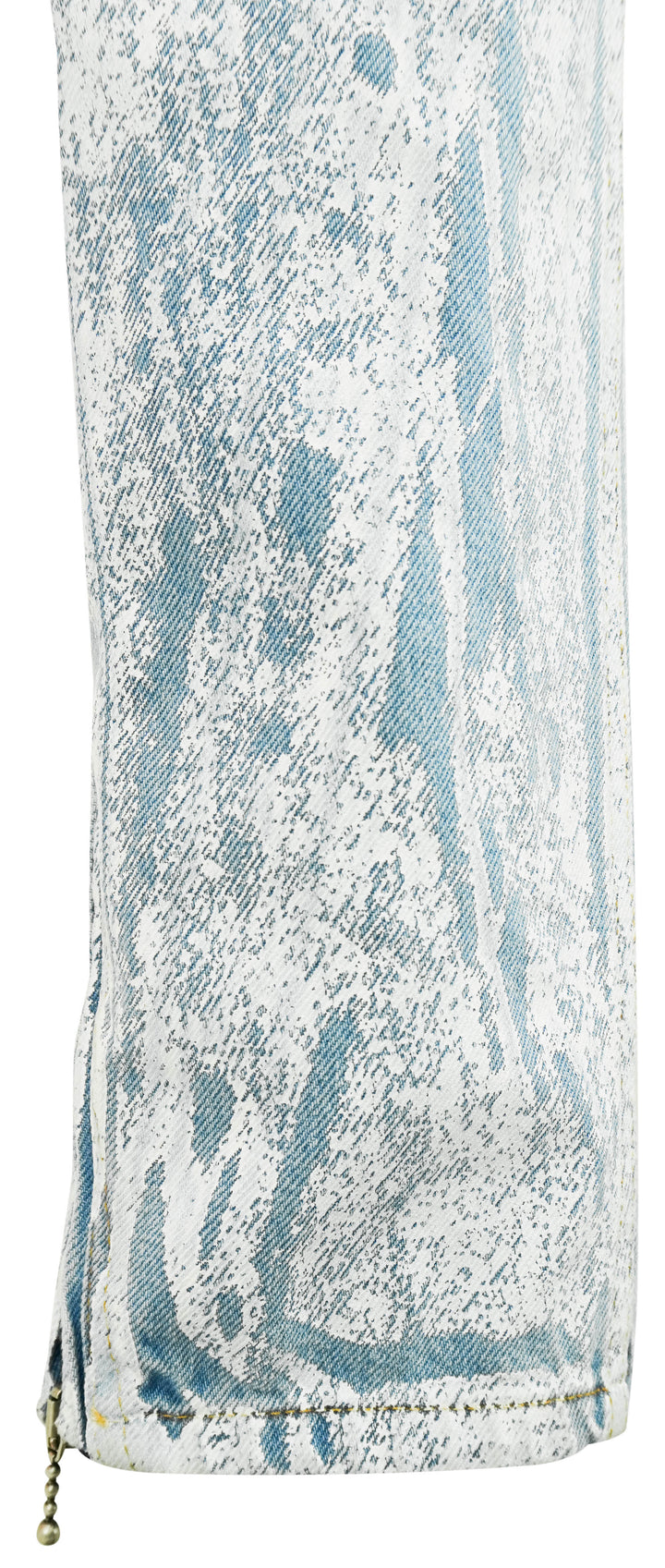 Acne Studios Painted Jeans in Light Wash/White - Discounts on Acne Studios at UAL