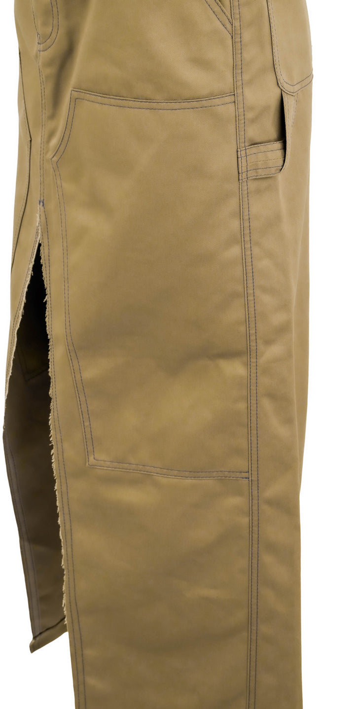 Meryll Rogge Double Vent Skirt in Khaki - Discounts on Meryll Rogge at UAL