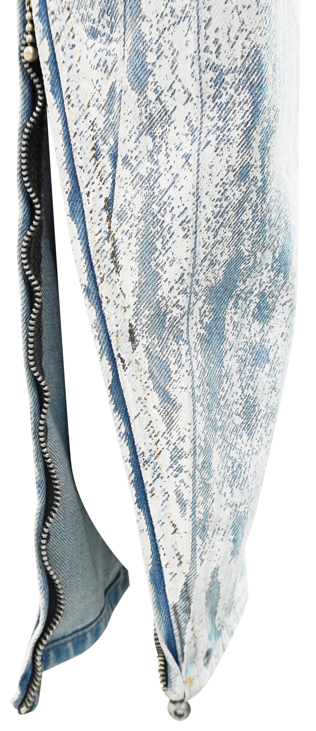 Acne Studios Painted Jeans in Light Wash/White - Discounts on Acne Studios at UAL