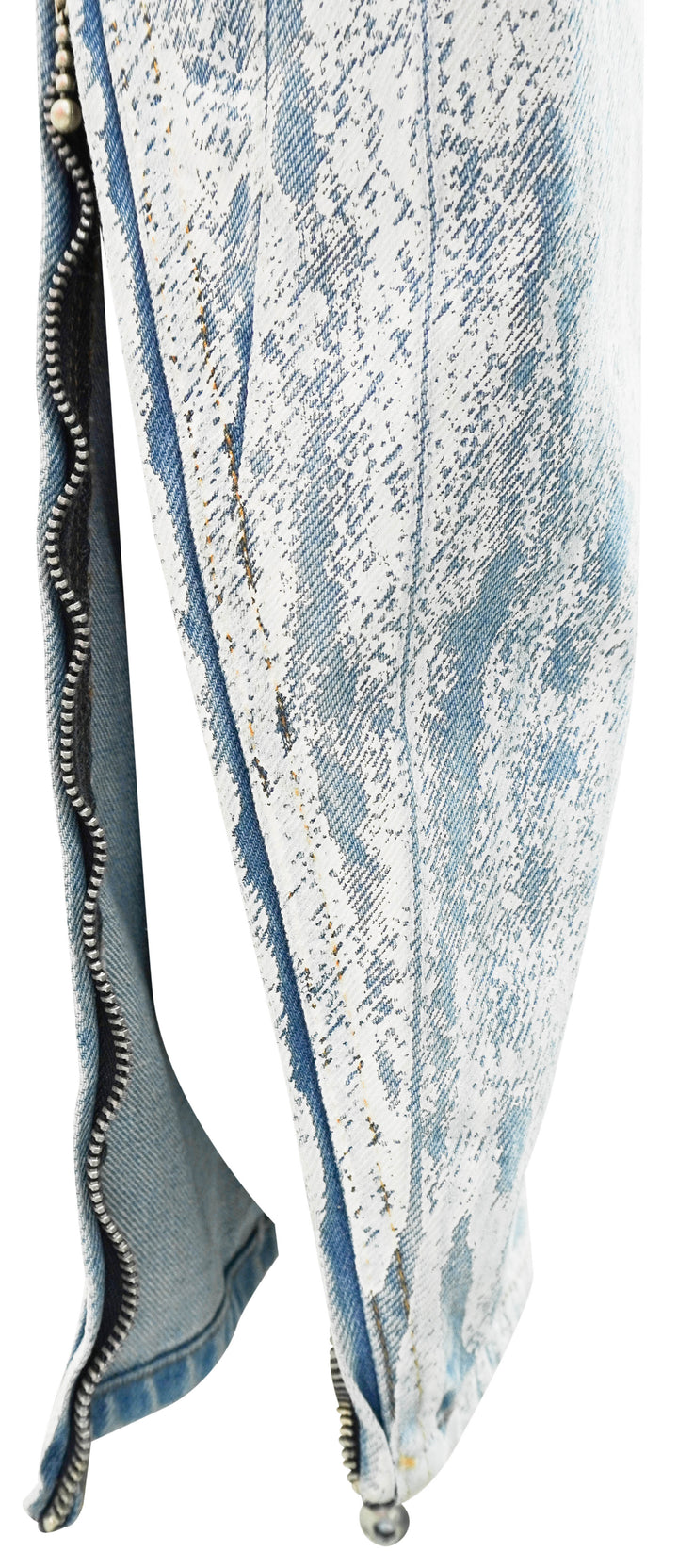 Acne Studios Painted Jeans in Light Wash/White - Discounts on Acne Studios at UAL