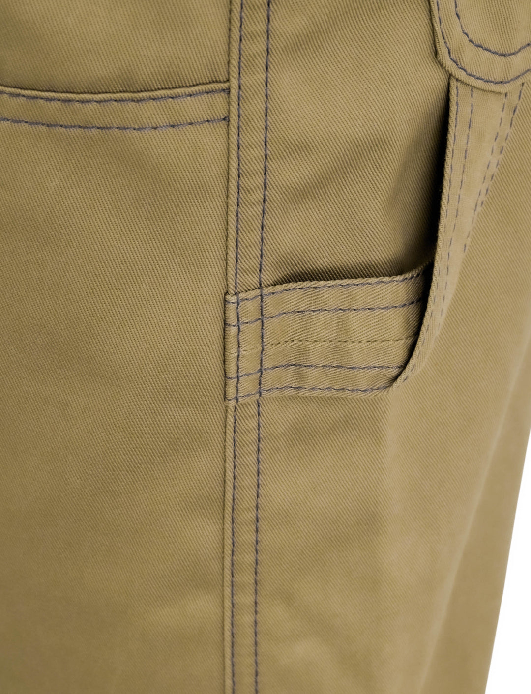 Meryll Rogge Double Vent Skirt in Khaki - Discounts on Meryll Rogge at UAL