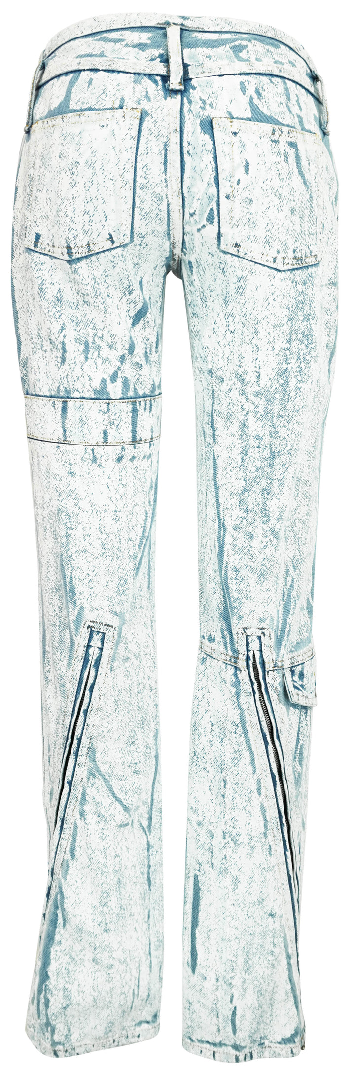 Acne Studios Painted Jeans in Light Wash/White - Discounts on Acne Studios at UAL