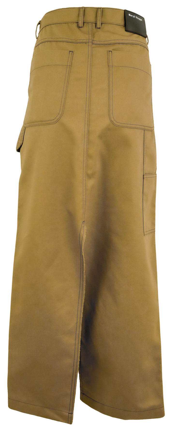 Meryll Rogge Double Vent Skirt in Khaki - Discounts on Meryll Rogge at UAL
