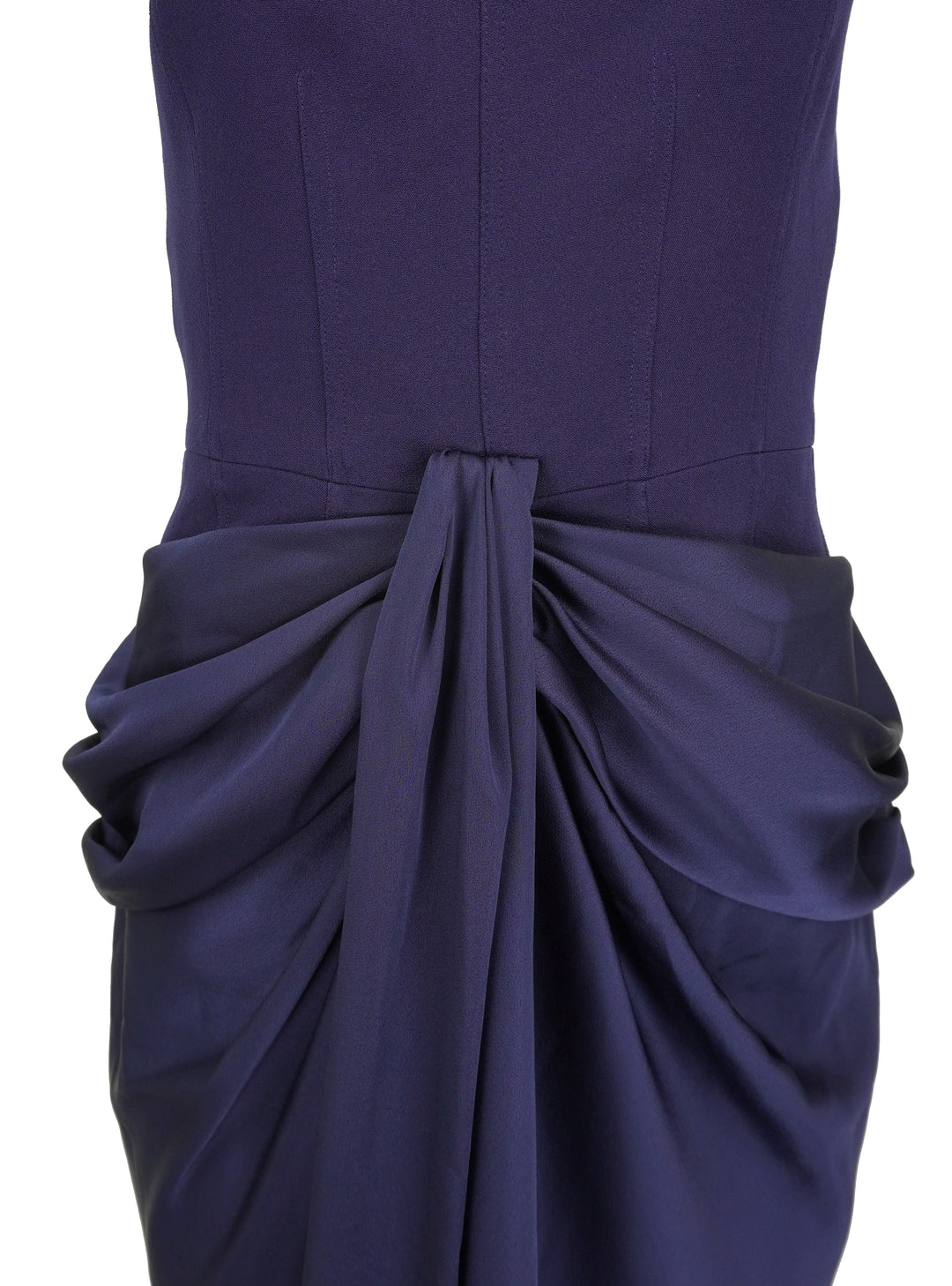 Safiyaa Draped Gown in Midnight - Discounts on Plan C at UAL