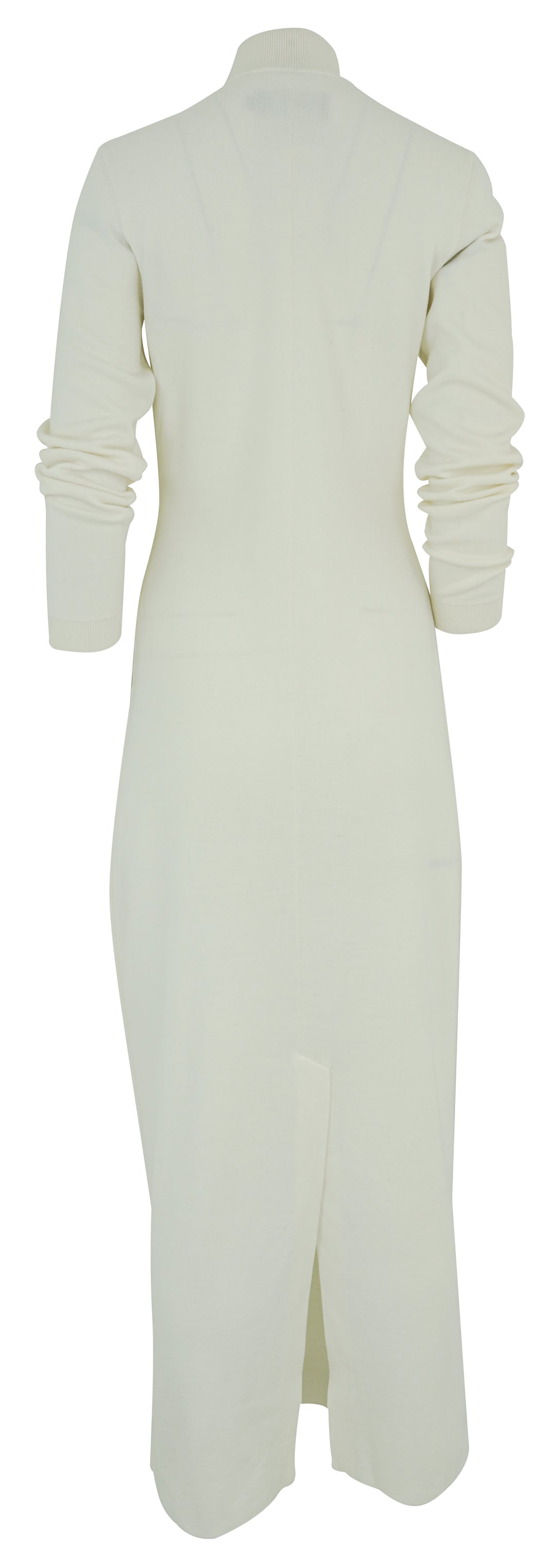 Brandon Maxwell Lennon Mock Neck Gown in Cream - Discounts on Brandon Maxwell at UAL