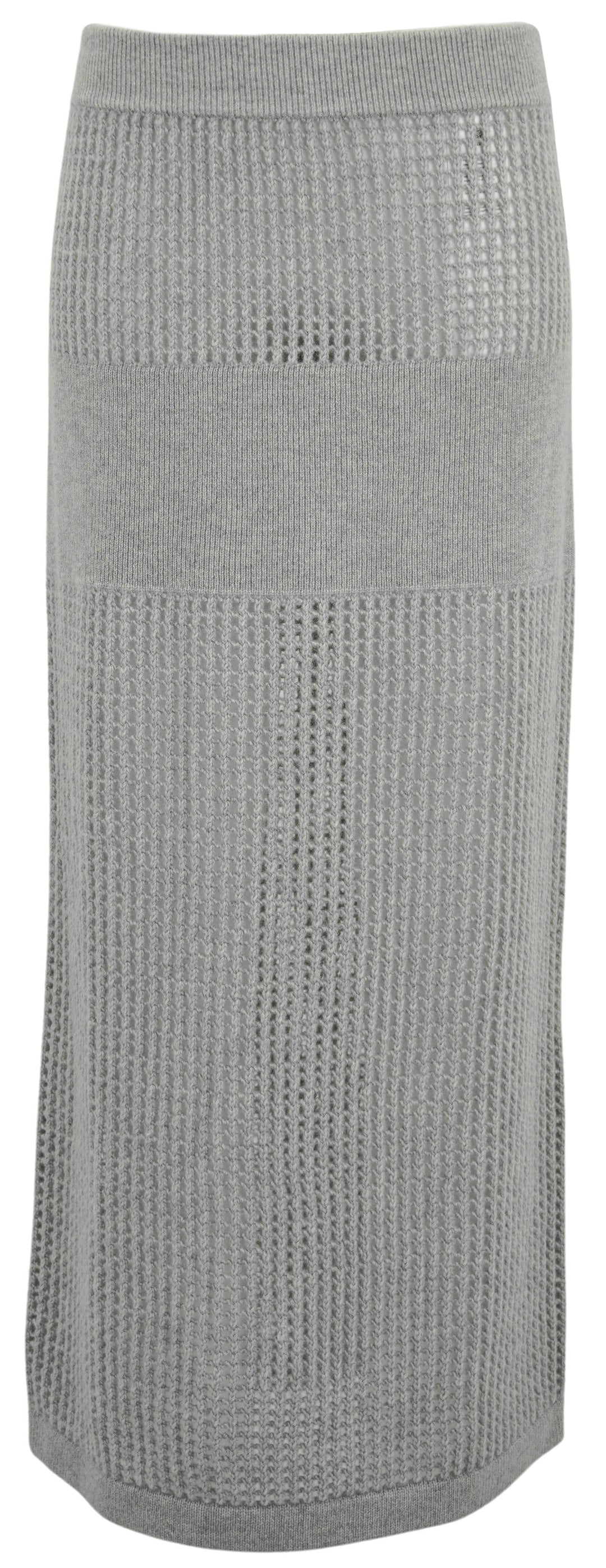 Lisa Yang Lai Skirt in Dove Grey - Discounts on Lisa Yang at UAL