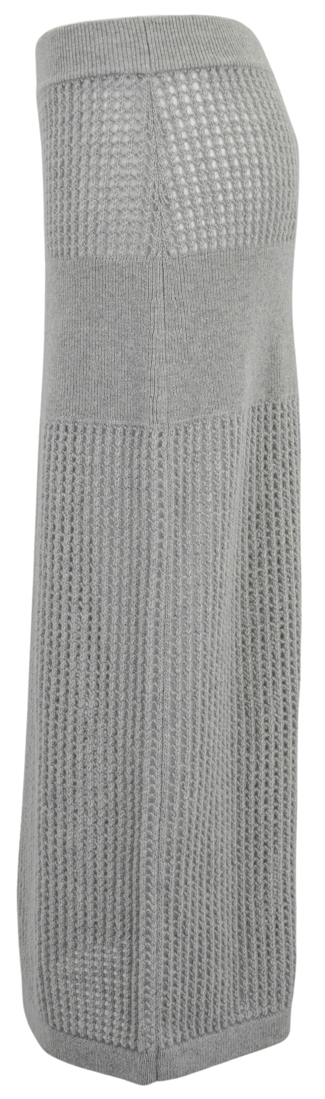 Lisa Yang Lai Skirt in Dove Grey - Discounts on Lisa Yang at UAL