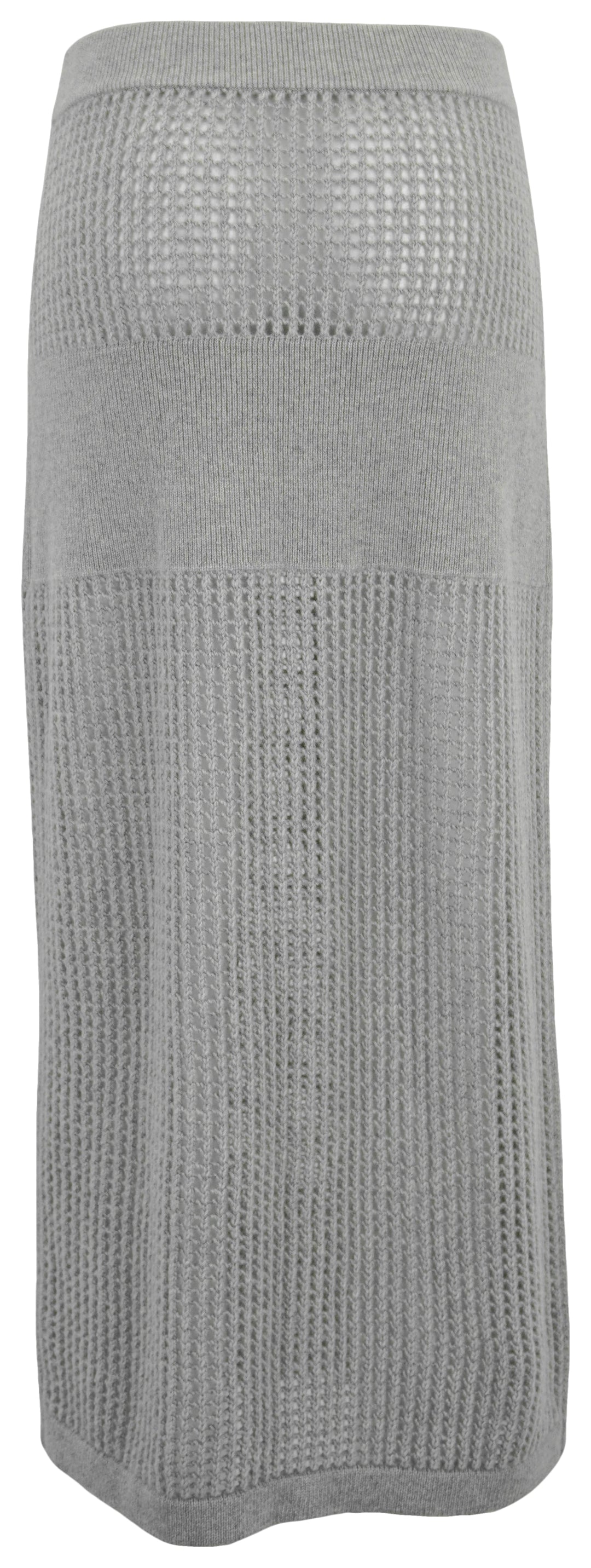 Lisa Yang Lai Skirt in Dove Grey - Discounts on Lisa Yang at UAL
