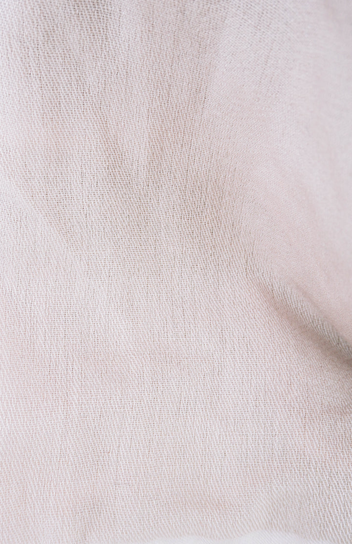 Bajra Scarf with Beaded Tassels in Dusty Rose - Discounts on Bajra at UAL