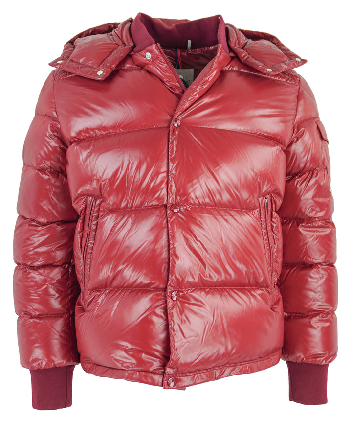Moncler Grenoble Maljasset Down Jacket in Red - Discounts on Moncler at UAL